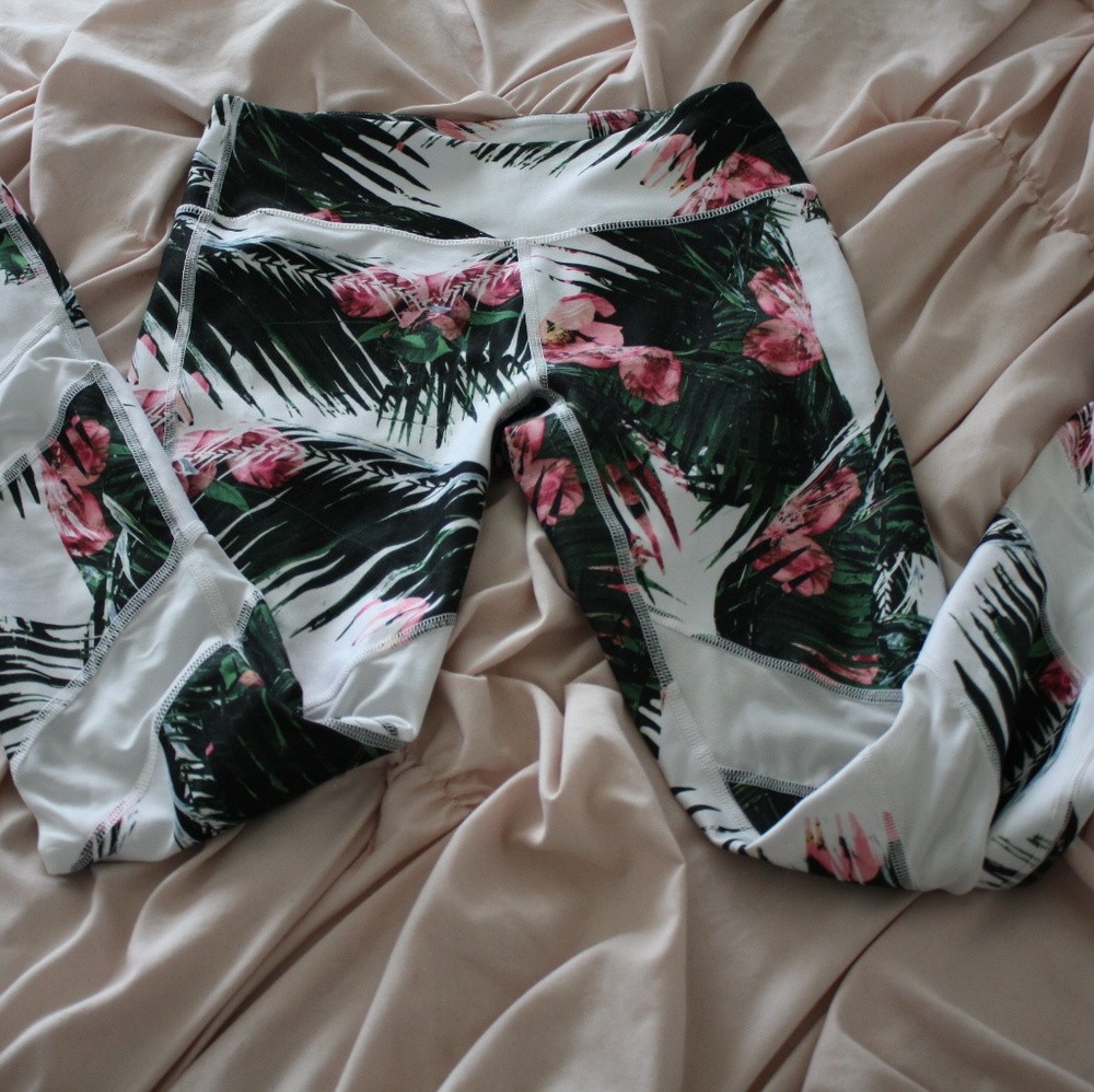 Fabletics Tropical Mesh Leggings